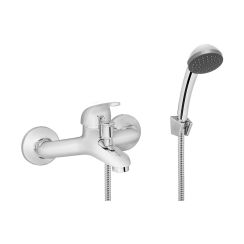 Invena Mitris badewannen- und duscharmatur Wand chrom BW-79-KPL