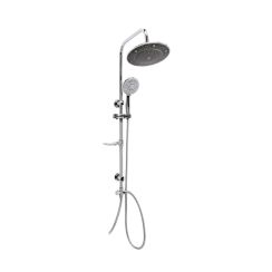 Invena Socho Duschset Wandmontage mit Regenbrause chrom AU-59-001