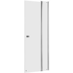 Roca Capital Duschtüren 100 cm aufklappbar chrom Glanz/durchsichtiges Glas AM4610012M