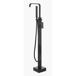 Besco Modern badewannen- und duscharmatur freistehend schwarz BW-MI-CZ