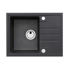 Alveus Intermezzo granitspüle 62x48 cm schwarz 1303091