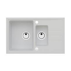 Alveus Intermezzo granitspüle 78x48 cm weiß 1307011