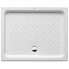 Roca Italia Rechteckige Duschwanne 100x70 cm weiß A3740HT000