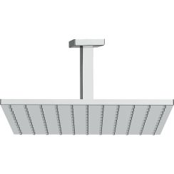 Tres Exclusive Kopfbrause 30x30 cm quadratisch chrom 034.831.02