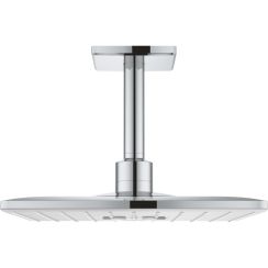 Grohe Rainshower Kopfbrause mit Arm 31x31 cm quadratisch StarLight Chrome 26481LS0