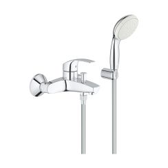 Grohe Eurosmart badewannen- und duscharmatur Wand StarLight Chrome 3330220A