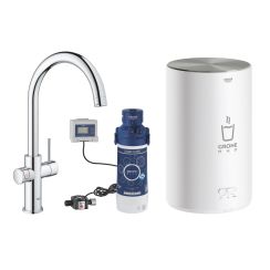Grohe Red Küchenarmatur Stehend StarLight Chrome 30083001