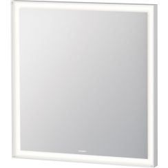 Duravit L-Cube Spiegel 65x70 cm rechteckig mit Beleuchtung weiß LC738000000