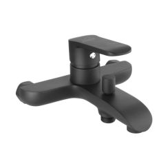 Invena Siros badewannen- und duscharmatur Wand schwarz BW-90-004