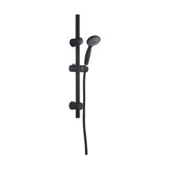 Invena Dark Duschset Wandmontage schwarz AU-02-001