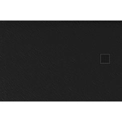 New Trendy Mori Rechteckige Duschwanne 100x90 cm schwarz B-0404
