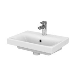 Cersanit Moduo Waschbecken 50x35 cm rechteckig Klassisch-Möbel weiß glanz K116-008