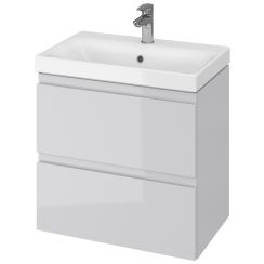 Cersanit Moduo Kabinett 59.5x37.5x57 cm Unterschrank hängend grau S929-003