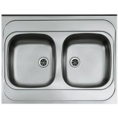 Genesis Primal Stahlspüle 80x60 cm 1124505