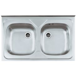 Genesis Primal Stahlspüle 80x50 cm stahl 1124506