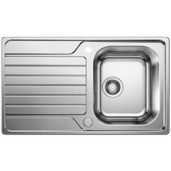 Blanco Dinas 45 S Stahlspüle 86x50 cm stahl 523378