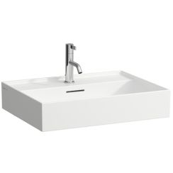 Laufen Kartell Waschbecken 60x46 cm rechteckig Aufsatzwaschbecken weiß glanz H8163330001091
