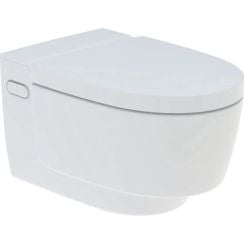 Geberit AquaClean Dusch-WC hängend ohne Kragen mit Wirbelspülung weiß 146.202.11.1