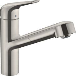 Hansgrohe Focus M42 Küchenarmatur Stehend edelstahl 71814800
