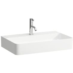 Laufen Val Waschbecken 65x42 cm rechteckig Klassisch-Aufsatzwaschbecken weiß H8162840001091