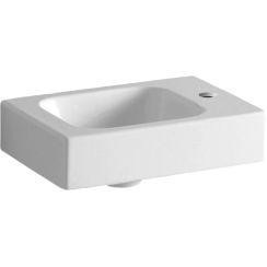 Geberit iCon Waschbecken 38x28 cm rechteckig Klassisch-Möbel weiß 124736000