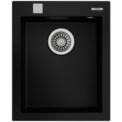 Teka Forsquare tegranit-spüle 50x41 cm schwarz 115230010