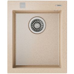 Teka Forsquare tegranit-spüle 50x41 cm beige 115230012