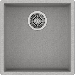 Teka Square tegranit-spüle 44x44 cm grau/graphit/onyx 115230026