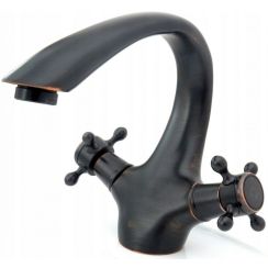 Rea Old Black waschbeckenhahn stehend schwarz REA-B0225