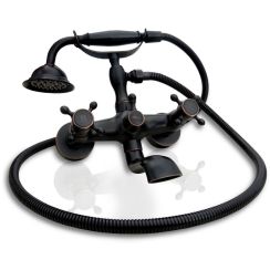 Rea Old Black badewannen- und duscharmatur Wand schwarz REA-B0224