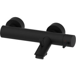 Paffoni Light badewannen- und duscharmatur Wand schwarz LIG022NO