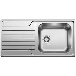 Blanco Dinas XL 6 S Stahlspüle 100x50 cm stahl 524254