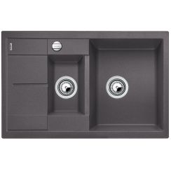 Blanco Metra 6 S Compact Granitspüle 78x50 cm grau/graphit/onyx 518876