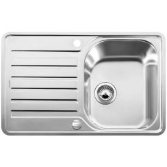 Blanco Lantos 45 S-IF Compact Stahlspüle 76.8x48.8 cm stahl 519059