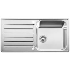 Blanco Lantos XL 6 S-IF Stahlspüle 100x50 cm stahl 519709