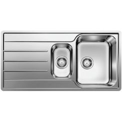 Blanco Lemis 6 S-IF Stahlspüle 100x50 cm stahl 523032
