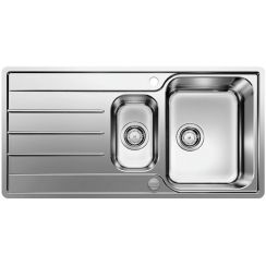 Blanco Lemis 6 S-IF Stahlspüle 100x50 cm stahl 523033