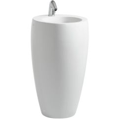 Laufen Alessi One Waschbecken 53x53 cm Freistehend weiß H8119724001041
