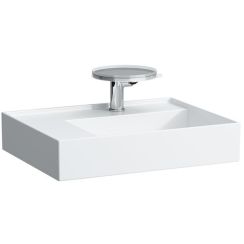 Laufen Kartell Waschbecken 60x46 cm rechteckig Klassisch weiß glanz H8103350001121