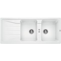 Blanco Sona 8 S Granitspüle 116x50 cm weiß 519701