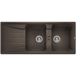 Blanco Sona 8 S Granitspüle 116x50 cm braun 519706