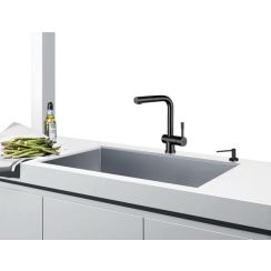 Blue Water Corsa küchenarmatur stehend schwarz 5901730615692