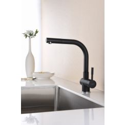 Blue Water Lira küchenarmatur stehend schwarz 5901730615647