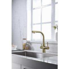 Blue Water Alabama küchenarmatur stehend messing 5901730615623