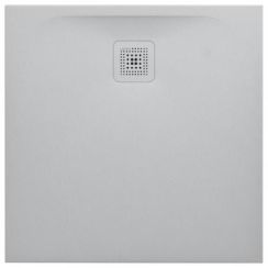 Laufen Pro Quadratische Duschwanne 80x80 cm grau H2109500770001
