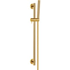 Omnires Microphone Duschset Wandmontage gold MICROPHONE-SGL