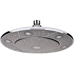 Invena Socho Kopfbrause 24x24 cm rund chrom SC-D1-002