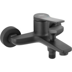 Ferro Stratos Black badewannen- und duscharmatur Wand schwarz BSC1BL