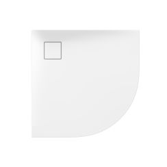 Cersanit Tako Halbrunde Duschwanne 90x90 cm weiß S601-120