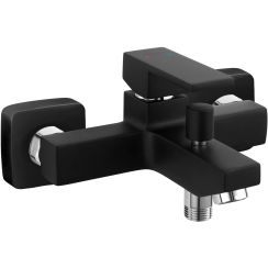 Ferro Zicco Black badewannen- und duscharmatur Wand schwarz BZI1BL
